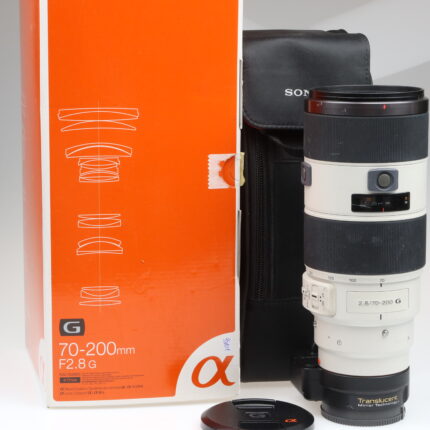 Sony 70-200mm f2.8 G SSM Objektiv Lens Translucent mirror