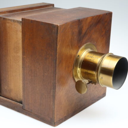 Schiebekasten Kamera Darlot Brass lens Wet Plate Sliding Camera