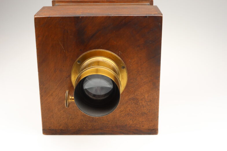 Schiebekasten Kamera Darlot Brass lens Wet Plate Sliding Camera 99065 – Bild 3