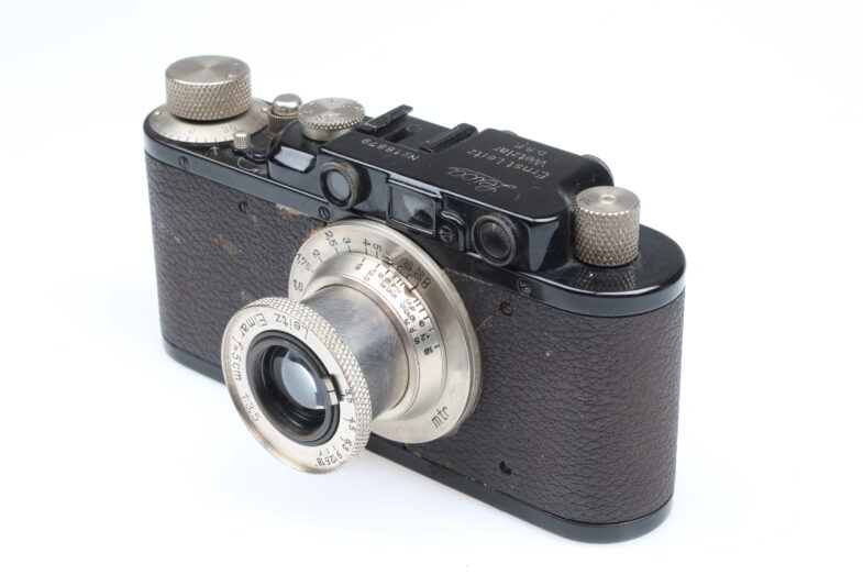 Leica I conversion Umbau Leica II Kamera Elmar 50mm f3.5 lens Leitz 99155 – Bild 2