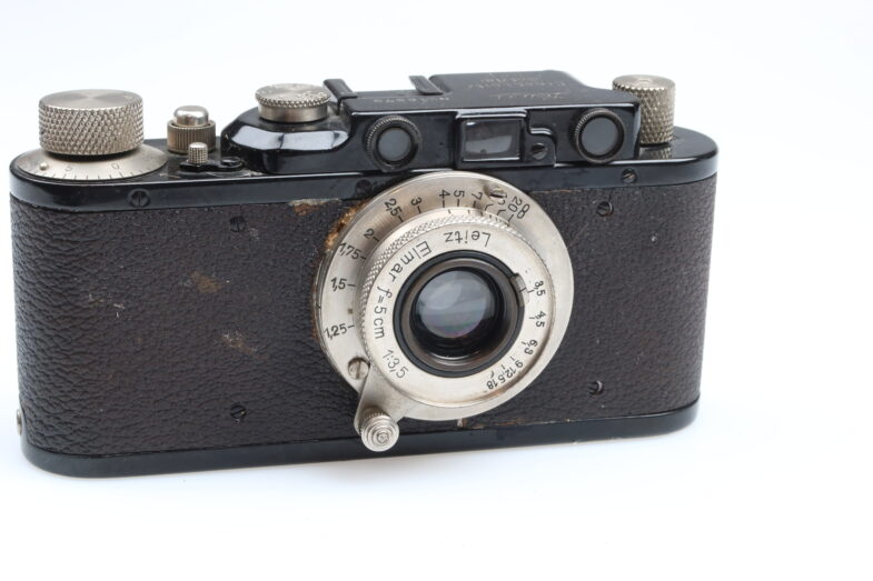 Leica I conversion Umbau Leica II Kamera Elmar 50mm f3.5 lens Leitz 99155 – Bild 6