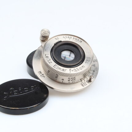 Leica Elmar 35mm f3.5 Nickel Objektiv M39 Mount Anschluss Leitz