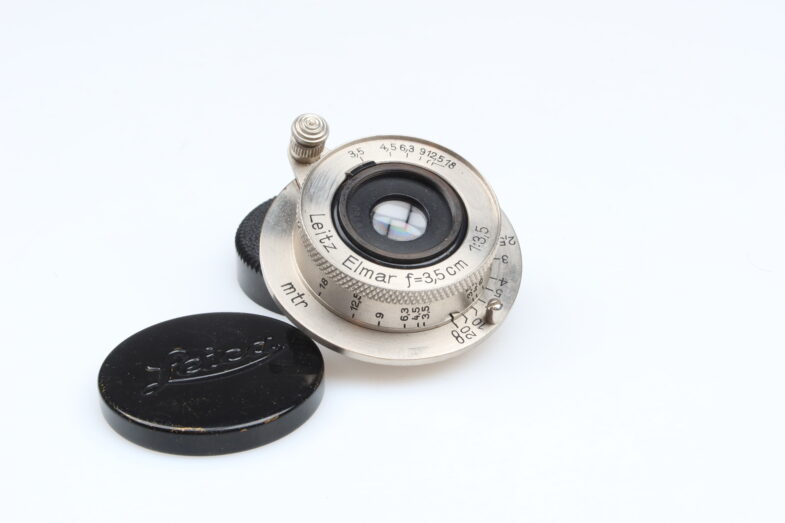 Leica Elmar 35mm f3.5 Nickel Objektiv M39 Mount Anschluss Leitz