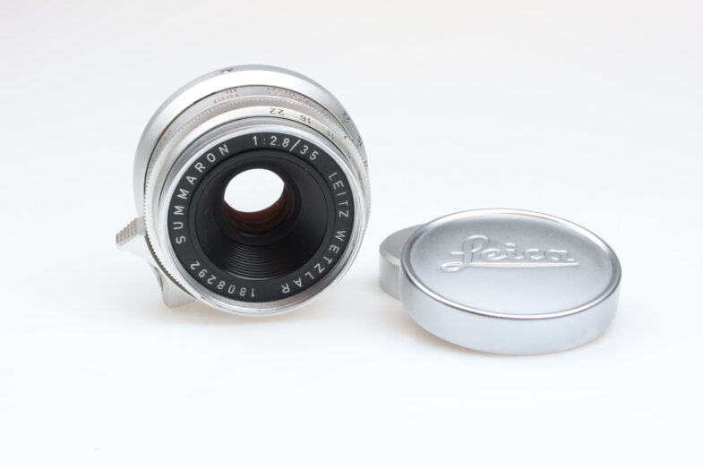 Leica Summaron 35mm f2.8 Objektiv Infinity Lock M39 Anschluss Leitz
