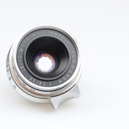 Leica Summaron 35mm f2.8 Objektiv Infinity Lock M39 Anschluss Leitz