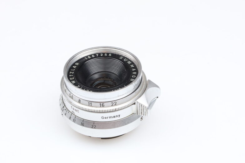 Leica Summaron 35mm f2.8 Objektiv Infinity Lock M39 Anschluss Leitz 99xxx – Bild 3