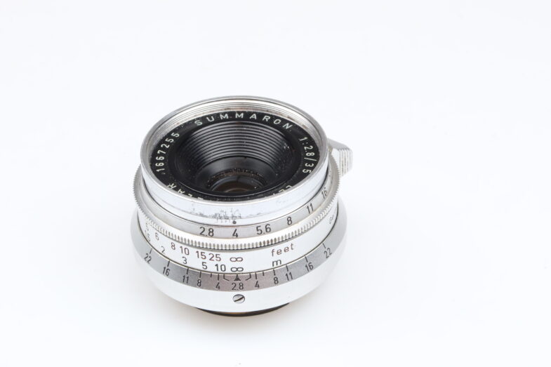 Leica Summaron 35mm f2.8 Objektiv Infinity Lock M39 Anschluss Leitz 99xxx – Bild 4