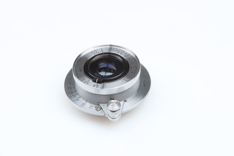 Leica Elmar 35mm f3.5 chrome Objektiv M39 Mount  Leitz 99147 near mint - Image 4