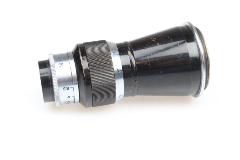 Leica Berg Elmar 10,5cm f6,3 black chrome lens Leitz Mountain Elmar 99146 - Image 3
