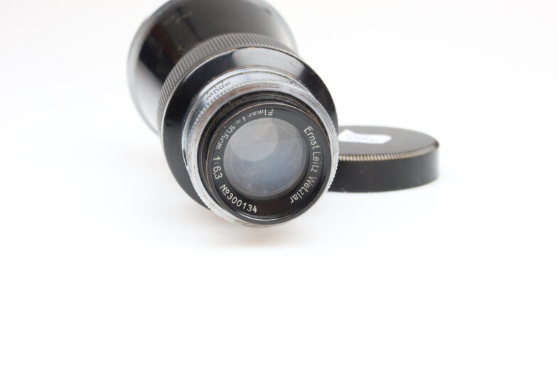 Leica Berg Elmar 10,5cm f6,3 black chrome lens Leitz Mountain Elmar 99146 - Image 6
