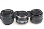 ZEISS 3x Pancolar 50 3x Tessar 50 1x Biotar 58 Objektive lens 99029 SET – Bild 3
