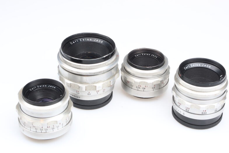 ZEISS 3x Pancolar 50 3x Tessar 50 1x Biotar 58 Objektive lens 99029 SET – Bild 7