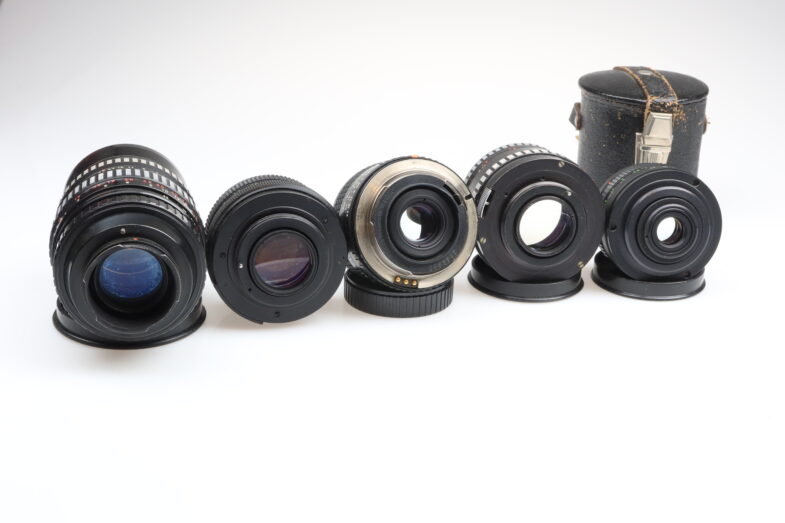 Meyer Pentacon Orestor 135 Oreston 50 Prakticar 28mm Objektive 99030 SET – Bild 6