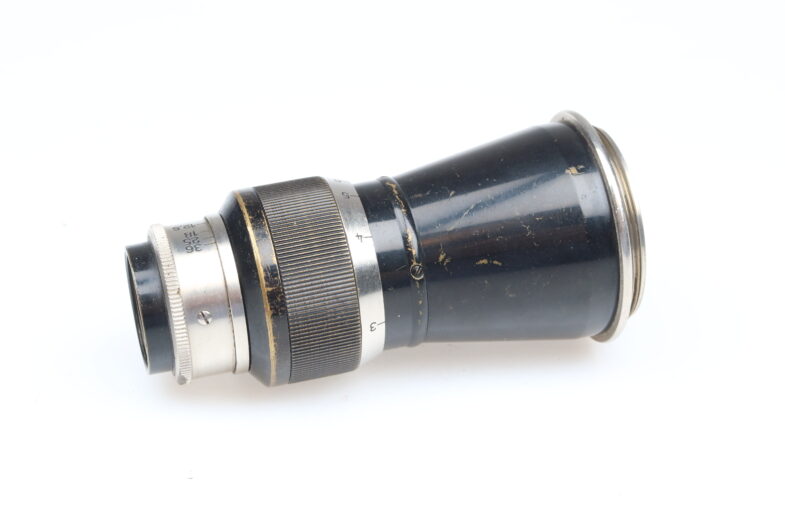 Leica Berg Elmar 10,5cm f6,3 black Nickel lens Leitz  Mountain Elmar 90297 - Image 2