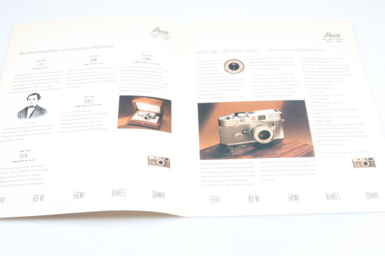 Leica M6 Platin 150 Jahre Optik 10484 Edition Leitz Elmar 50mm 98820 near mint – Bild 13