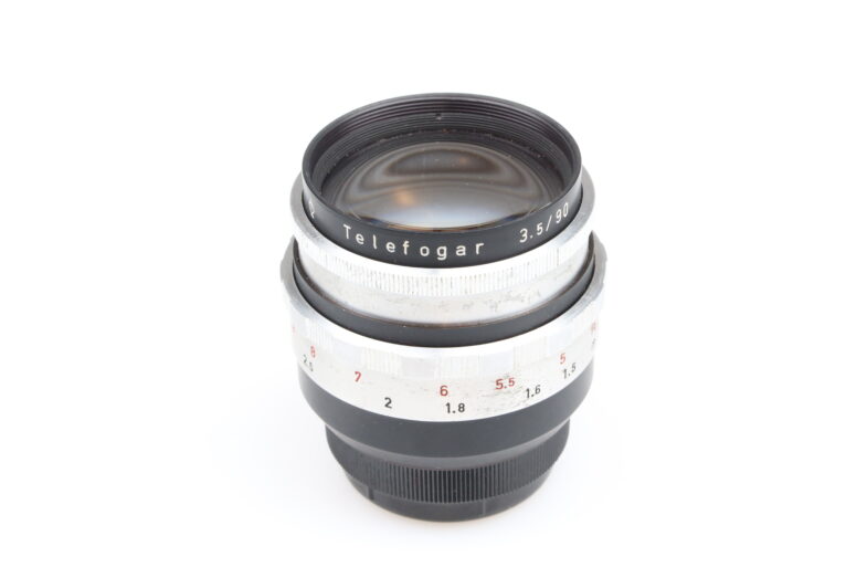 Meyer Görlitz Telefogar 90mm f3.5 red V Objektiv lens Altix Anschluss mount 99025 – Bild 2