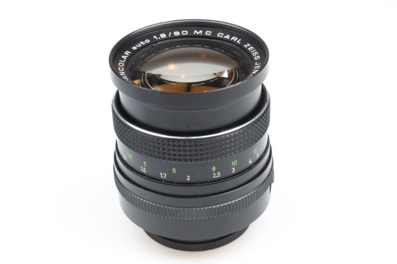 Carl Zeiss Pancolar 80mm f1.8 MC auto Objektiv lens M42 Anschluss mount 99021 – Bild 3
