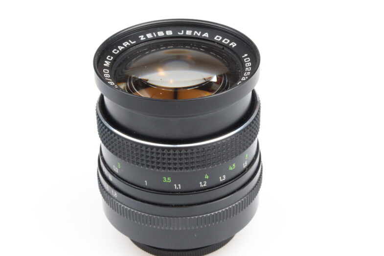Carl Zeiss Pancolar 80mm f1.8 MC auto Objektiv lens M42 Anschluss mount 99021 – Bild 4