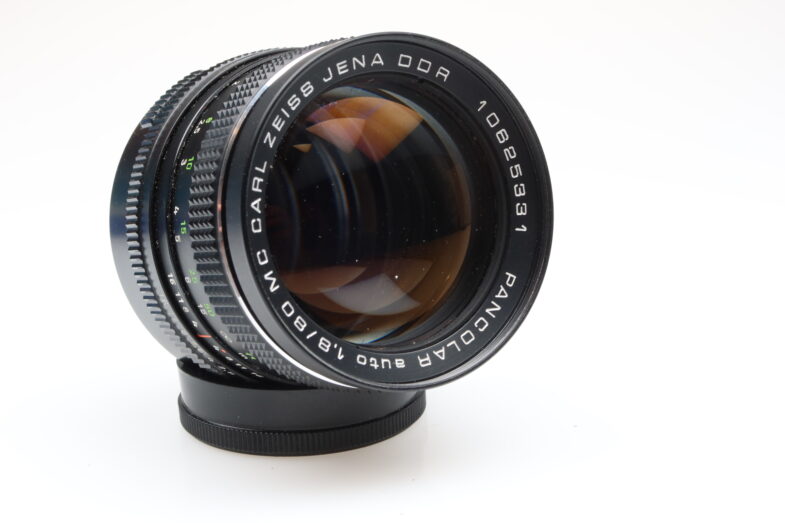 Carl Zeiss Pancolar 80mm f1.8 MC auto Objektiv lens M42 Anschluss mount 99021 – Bild 6