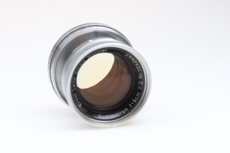 Leica Summicron M 50mm f2 Thorium yellow Glas Objektiv lens M39 mount Leitz 99054 – Bild 5