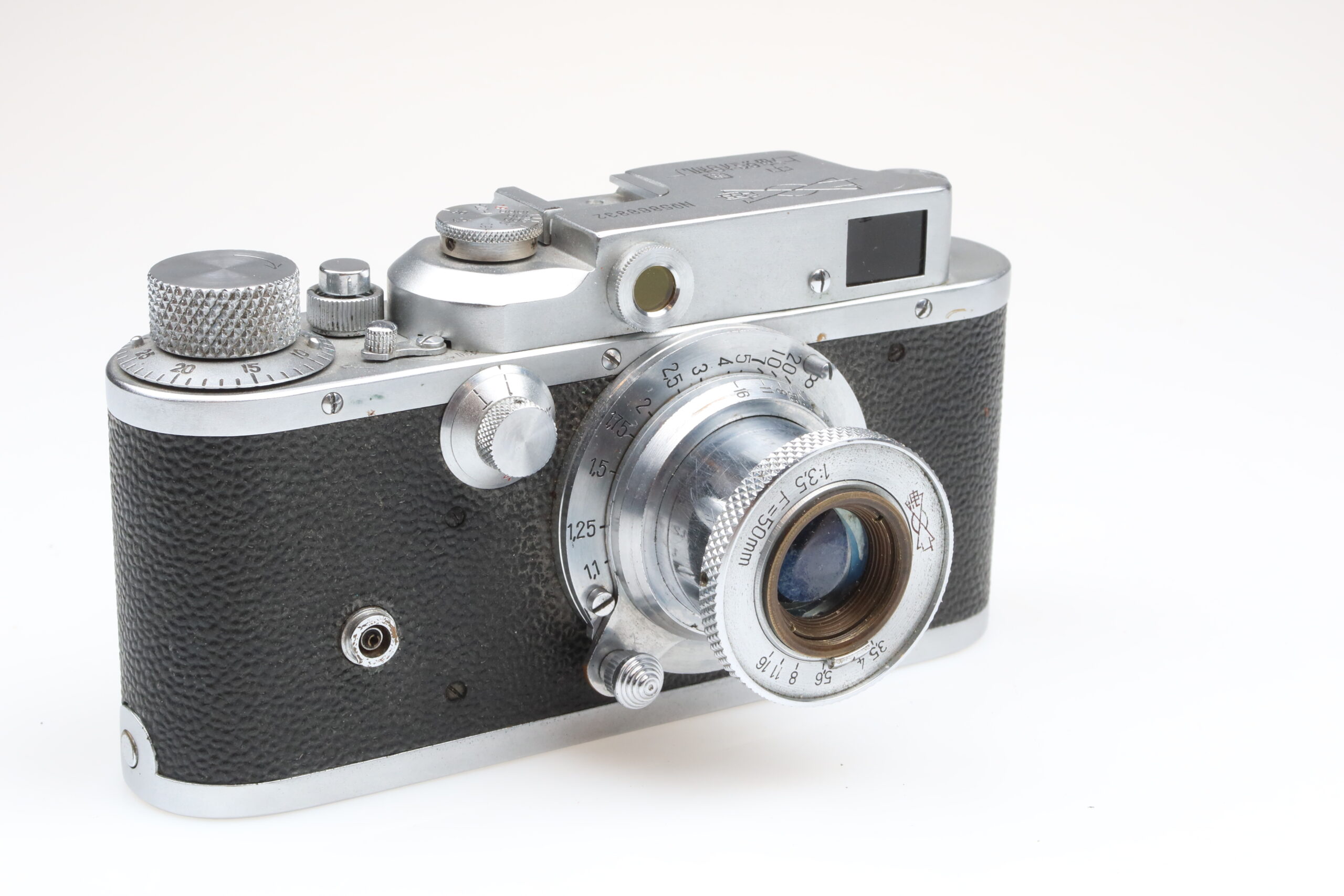 IMG_9139 Shanghai 58II Chinese Leica Copy Kamera Camera 50mm f3.5 Objektiv