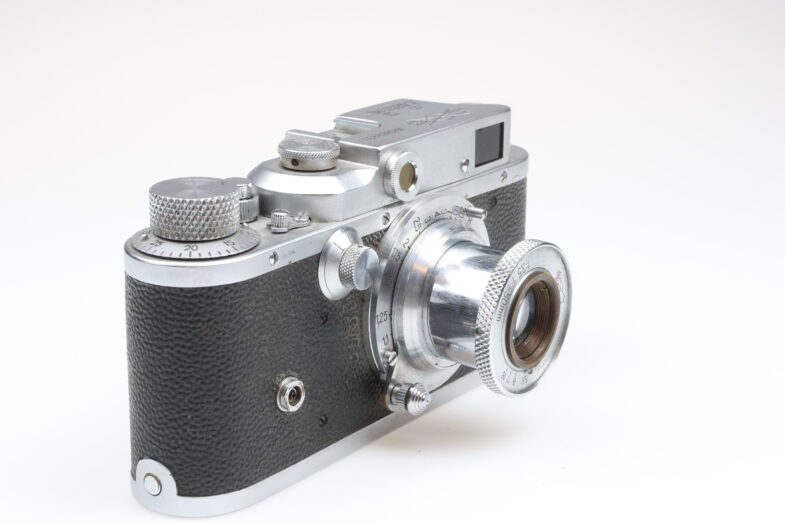 Shanghai 58II Chinese Leica Copy Kamera Camera 50mm f3.5 Objektiv 99049 – Bild 2
