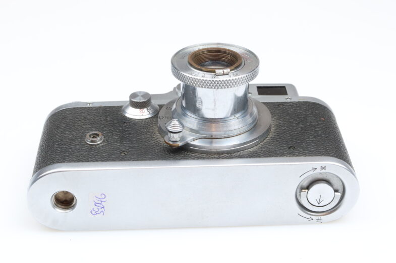 Shanghai 58II Chinese Leica Copy Kamera Camera 50mm f3.5 Objektiv 99049 – Bild 6