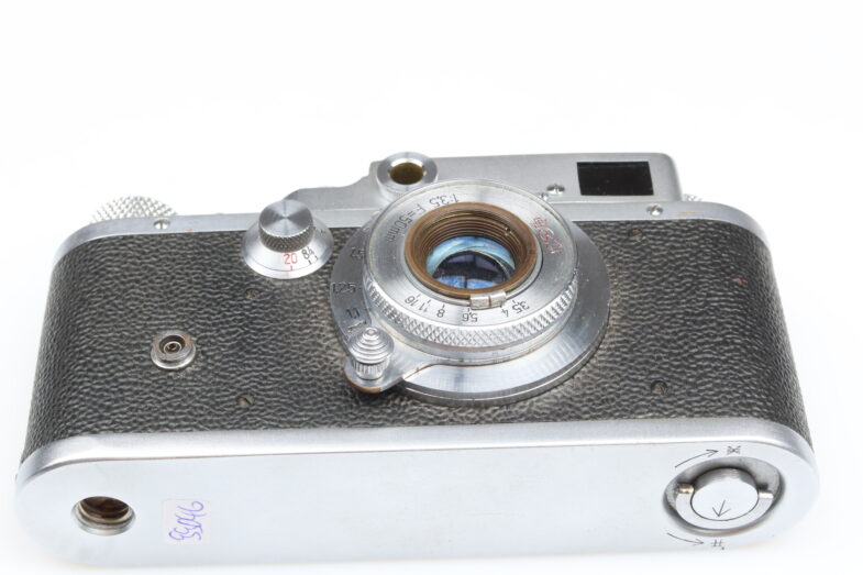 Shanghai 58II Chinese Leica Copy Kamera Camera 50mm f3.5 Objektiv 99049 – Bild 7
