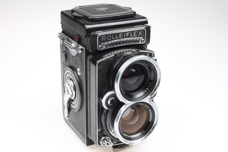 Rolleiflex Weitwinkel TLR Kamera WW Distagon 55mm f4 Objektiv Rollei 98923 new Service - Image 2