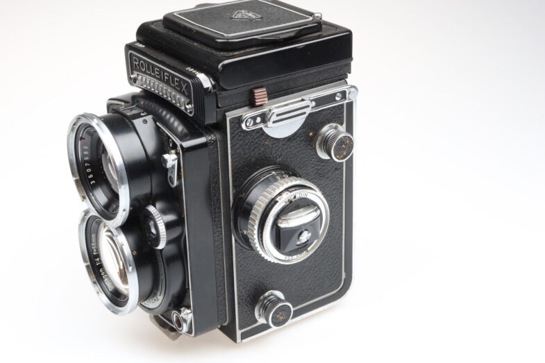 Rolleiflex Weitwinkel TLR Kamera WW Distagon 55mm f4 Objektiv Rollei 98923 new Service - Image 4