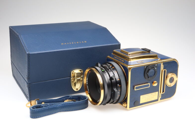 Hasselblad 503cx golden blue Kamera Zeiss Planar 80mm f2.8 T* Objektiv 98922 near mint – Bild 2
