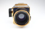 Hasselblad 503cx golden blue Kamera Zeiss Planar 80mm f2.8 T* Objektiv 98922 near mint – Bild 4