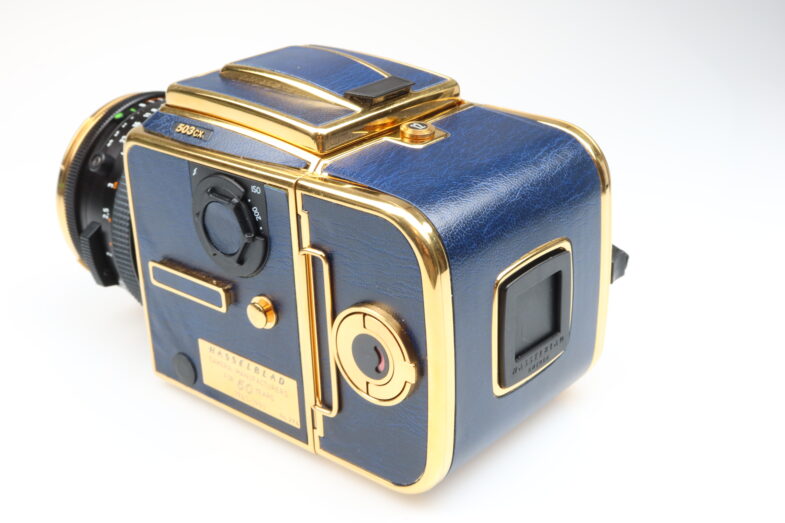 Hasselblad 503cx golden blue Kamera Zeiss Planar 80mm f2.8 T* Objektiv 98922 near mint – Bild 7