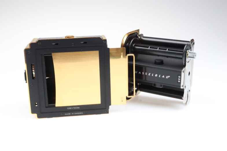 Hasselblad 503cx golden blue Kamera Zeiss Planar 80mm f2.8 T* Objektiv 98922 near mint – Bild 11