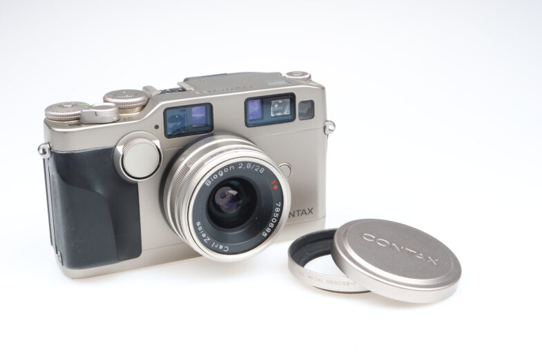 Kyocera Contax G2 green Label Kamera Biogon, Planar, Sonnar Objektiv Sucher 99xxx  SET – Bild 2