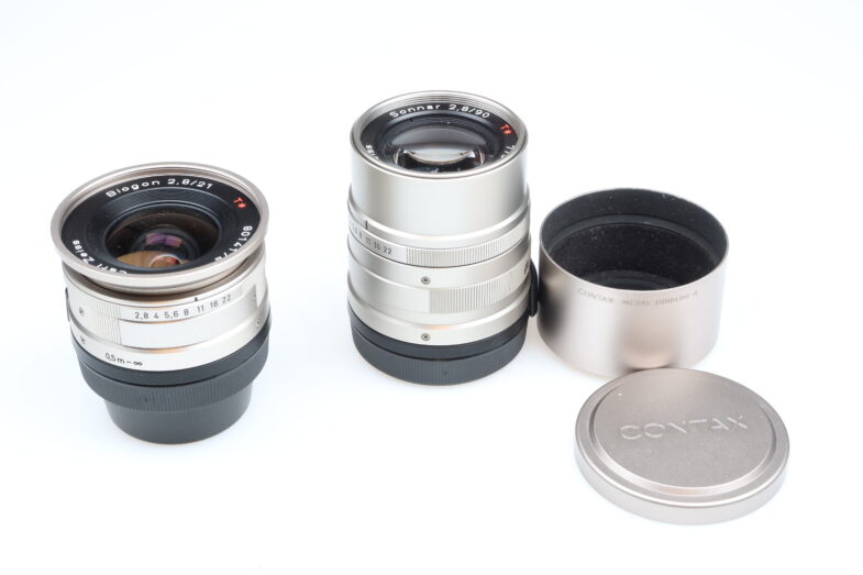 Kyocera Contax G2 green Label Kamera Biogon, Planar, Sonnar Objektiv Sucher 99xxx  SET – Bild 8