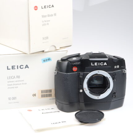 Leica R8 black 10081 Kamera Camera Motor Winder 14209 Leitz