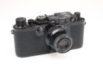 Leica IIIF black paint repaint Kamera Camera Elmar 50mm Leitz