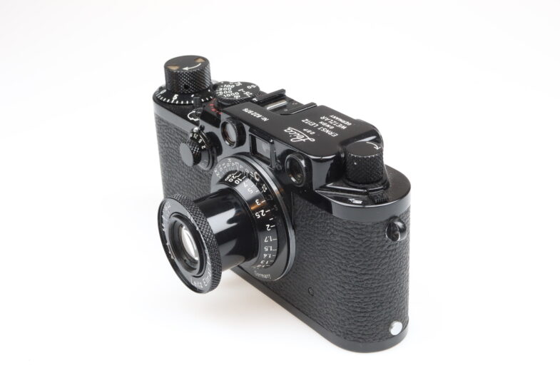 Leica IIIF black paint repaint Kamera Camera Elmar 50mm Leitz 99070 – Bild 2