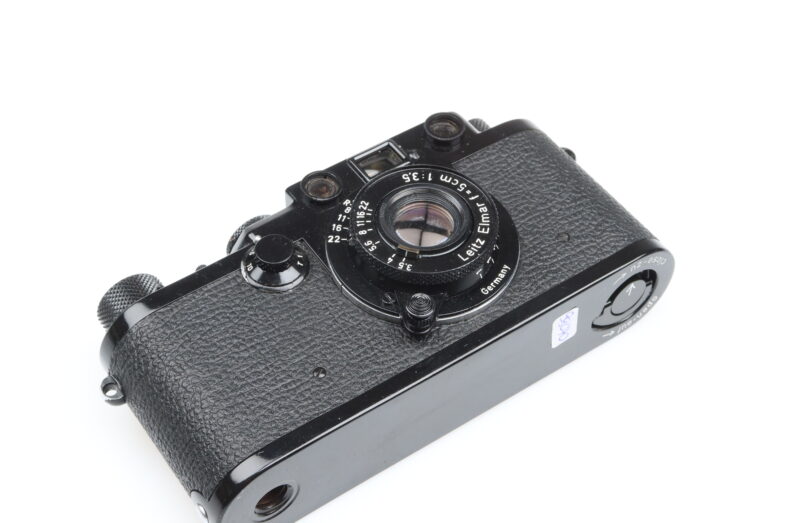 Leica IIIF black paint repaint Kamera Camera Elmar 50mm Leitz 99070 – Bild 6
