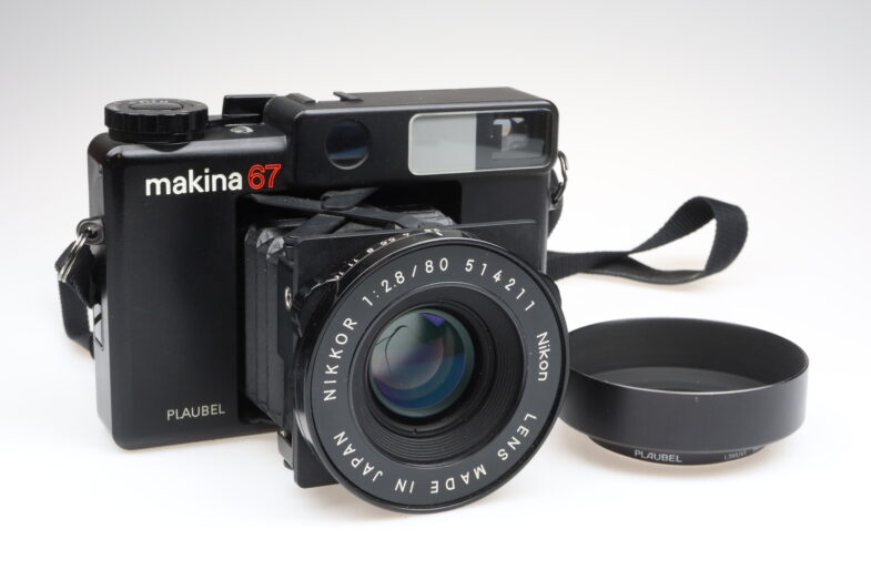 Plaubel Makina 67 Kamera camera Nikkor 80mm f2.8 Objektiv lens