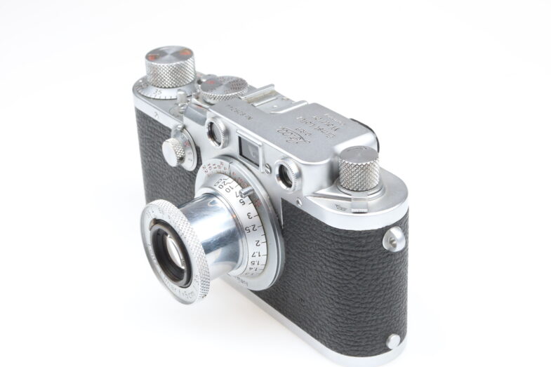 Leica IIIF red dial Kamera  Elmar 50mm f3.5 red scale Objektiv Leitz 99166 - Image 3