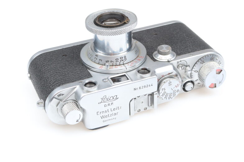 Leica IIIF red dial Kamera  Elmar 50mm f3.5 red scale Objektiv Leitz 99166 - Image 5