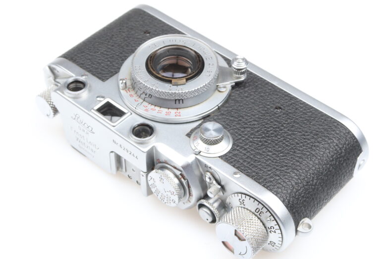 Leica IIIF red dial Kamera  Elmar 50mm f3.5 red scale Objektiv Leitz 99166 - Image 7