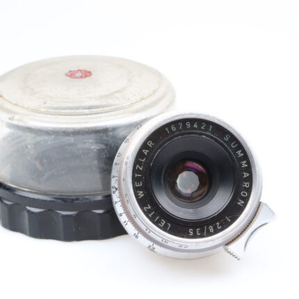 Leica Summaron 35mm f2.8 Objektiv lens Infinity Lock Leitz