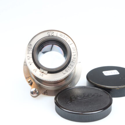 Leica Hektor 50mm f2.5 nickel Objektiv Lens M39 mount Leitz