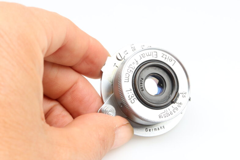 Leica Elmar 35mm f3.5 chrome Objektiv M39 Mount Leitz 99172 near mint - Image 4