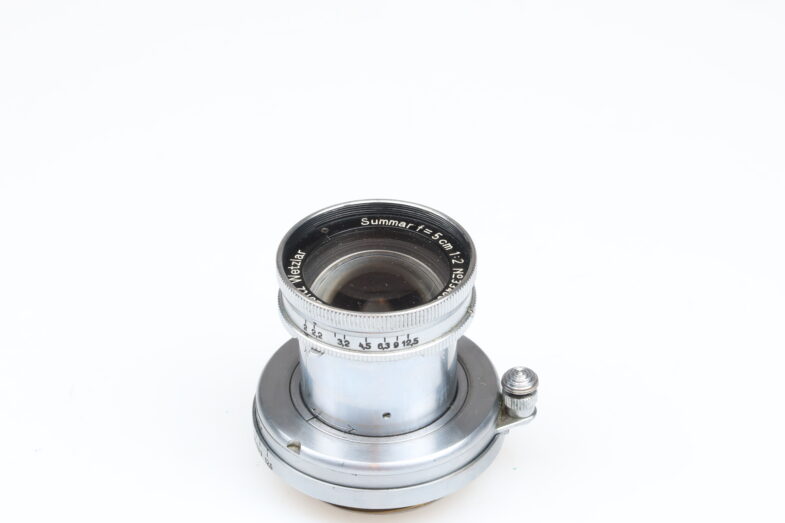 Leica Summar 50mm f2 Objektiv lens M39 Anschluss mount Leitz 99181 - Image 4