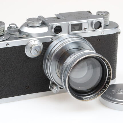 Leica III a IIIa Kamera Camera Summitar 50mm f2 Objektiv Leitz