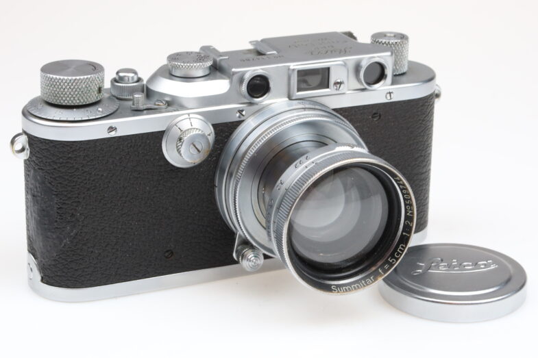 Leica III a IIIa Kamera Camera Summitar 50mm f2 Objektiv Leitz
